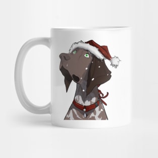 Cute German Shorthaired Pointer Drawing Mug